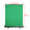 Fondo de pantalla verde portátil de fotografía de estudio de 148x200cm
